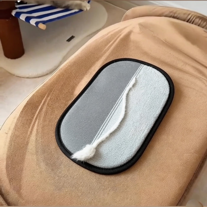 Clean fur-free surface after