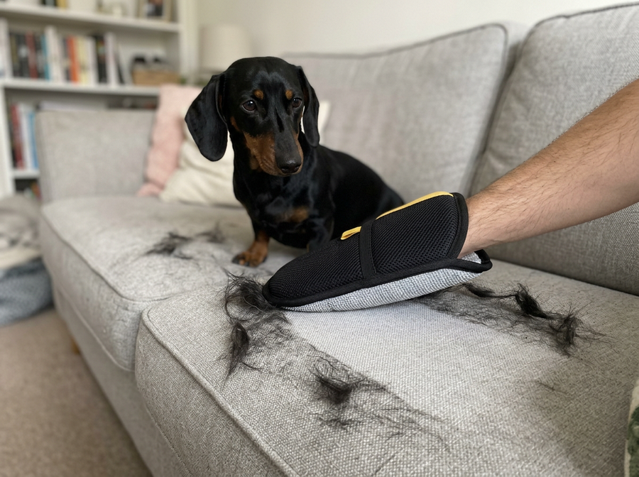 Sausage Glove used on different surfaces