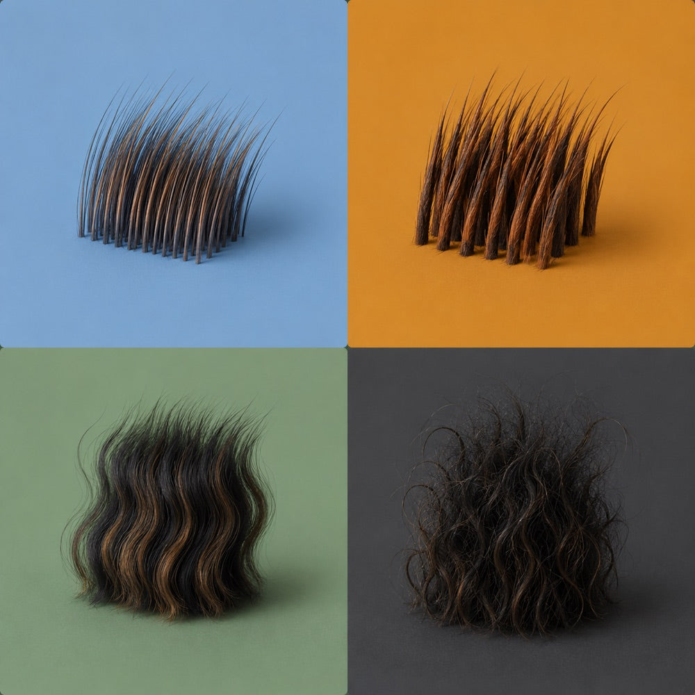 The Sausage Glove lifts every coat type, from short spiky to long fluffy fur