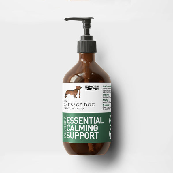 Essential Calming Support Hemp Oil | Supplements | Sausage Dog ...