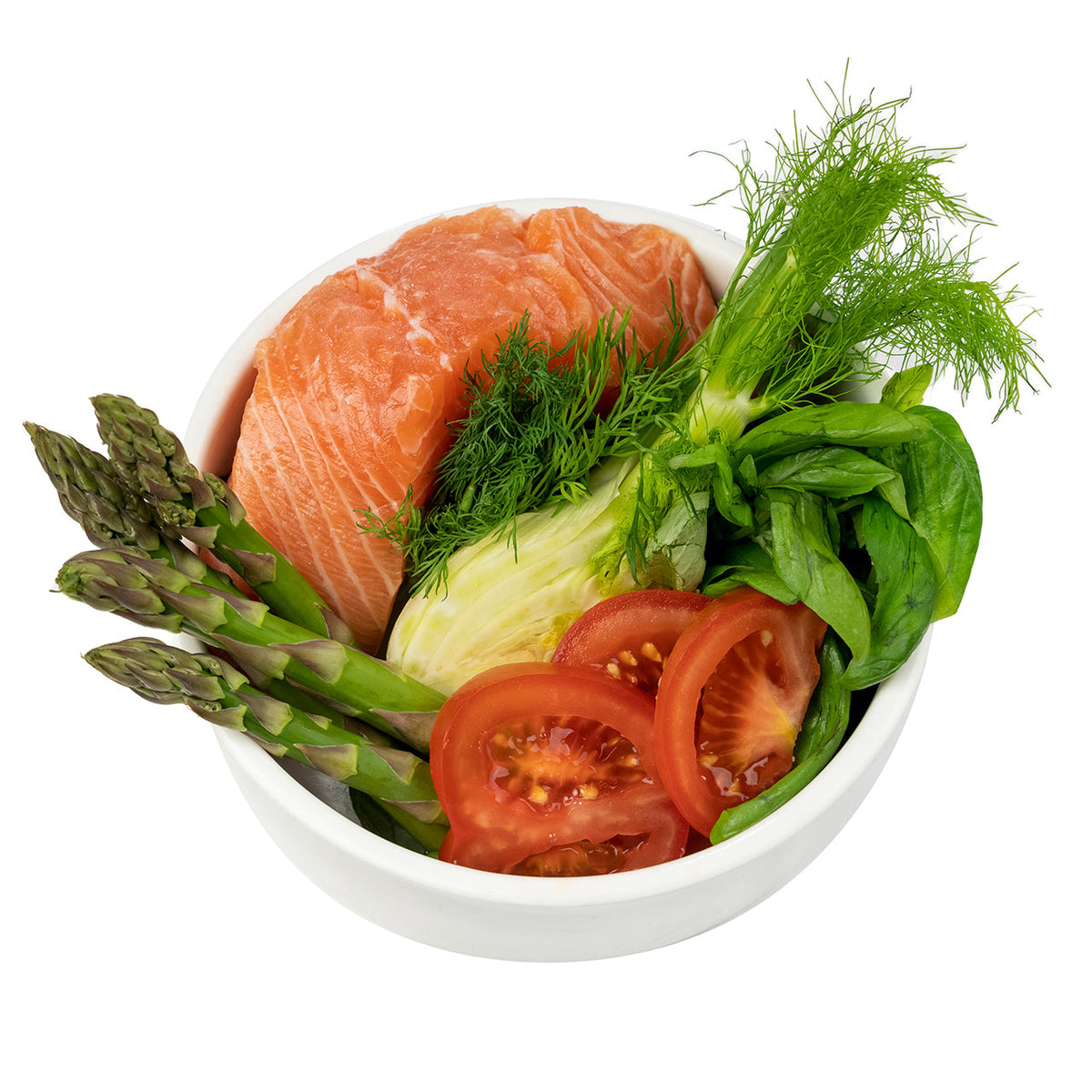 Puppy - Superfood Scottish Salmon with Dill, Spinach, Fennel, Asparagus &amp; Tomato